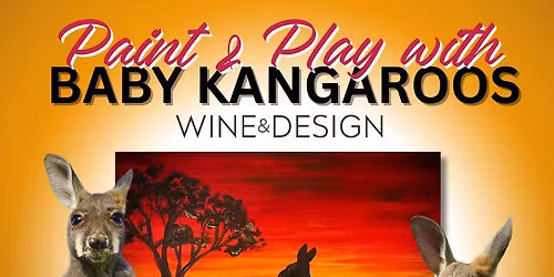 Paint and Play with Baby Kangaroos