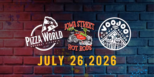 3rd Annual Pizza World\/Voodoo Brewing Co. Hot Rod & Custom Car Show