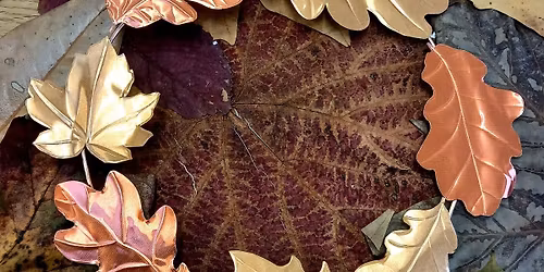 Drawing with Wire: Copper Wreath