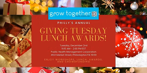 Philly's Annual Giving Tuesday Lunch Awards!