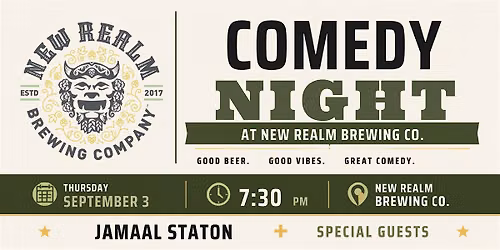 Comedy Night at New Realm Brewing Co.