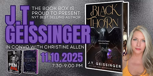 J.T. GEISSINGER - Blackthorn Release