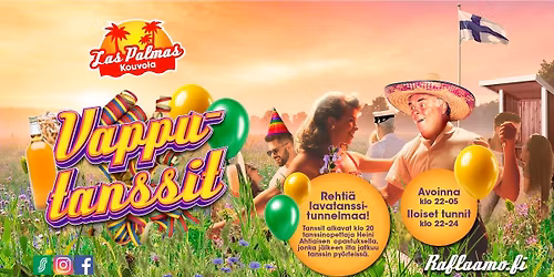 Las Palmas kouvolan Vappu tanssit\ud83c\udf88\ud83c\udf89