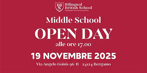 BBS OPEN DAY MIDDLE  SCHOOL