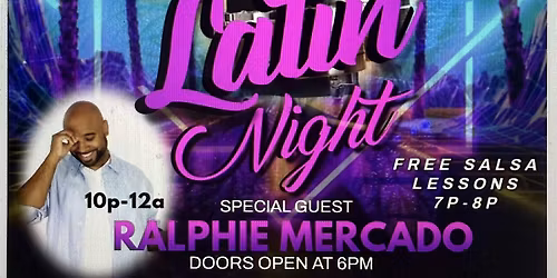 LATIN NIGHT @ RED CRAB DELRAY