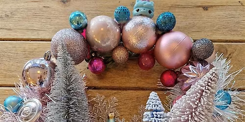 Un-natural wreath making