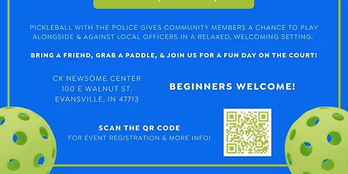 Pickleball With the Police (Registered Event)