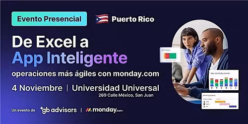 De Excel a App Inteligente: Operaciones m\u00e1s \u00e1giles con monday.com