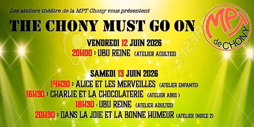 The Chony must go on ! 2026