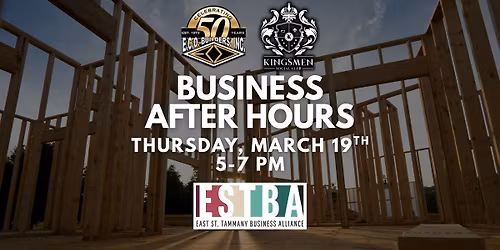 Business After Hours at Kingsmen Social Club with ECO Builders