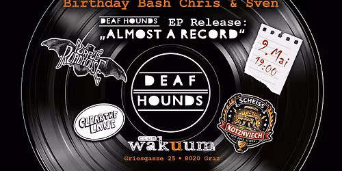 Deaf Hounds: EP Release w\/Kotznviech, Clear The Lane, Purple Roadhouse