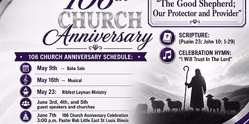 Peoria Friendship M.B Church 106th Church Anniversary