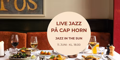 Live Jazz p\u00e5 Cap Horn \ud83c\udfb7 Jazz in the Sun