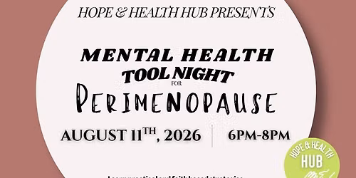 Perimenopause Mental Health Tool Night