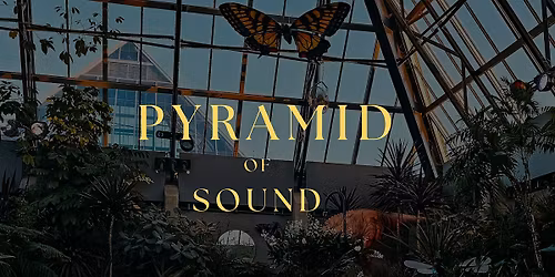 Pyramid of Sound Bath at Muttart Conservatory in Edmonton-March 31, 2026