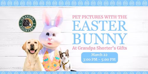 Pet Pictures with the Easter Bunny 