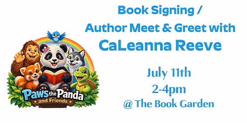 Paws the Panda Book Event @ The Book Garden