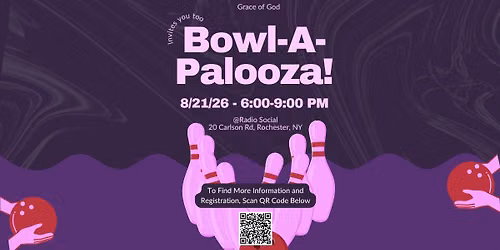 Strike for Recovery: Grace of God Recovery House 2026 Bowl-A-Palooza