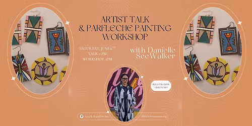 Parfleche Painting Workshop with Danielle SeeWalker