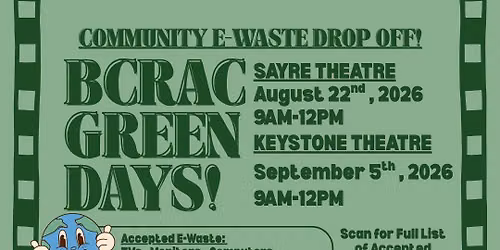 BCRAC Green Days! | E-Waste Collection