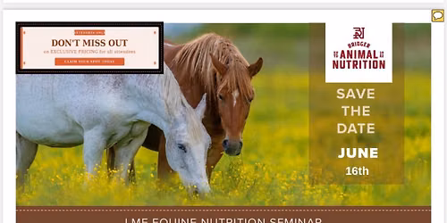 LMF Equine Nutrition Seminar