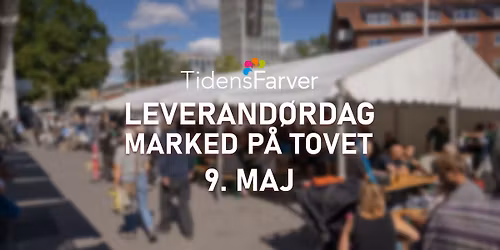 Leverand\u00f8rdag - Marked p\u00e5 torvet