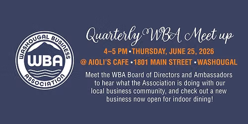 WBA Quarterly Meet up