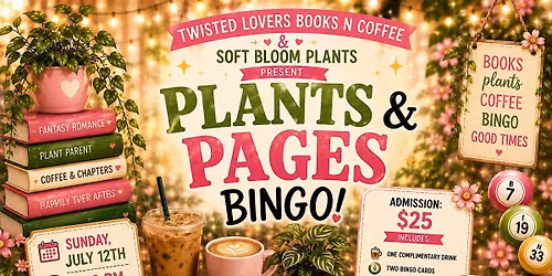 Plants & Pages Bingo