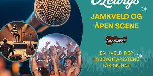 \u00c5pen scene O\u2019learys + Gitaristene