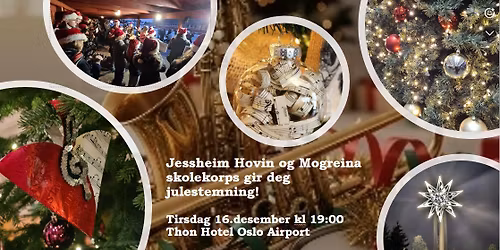 Julekonsert med Jessheim Hovin og Mogreina Skolekorps