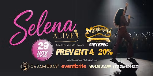 SELENA · ALIVE!