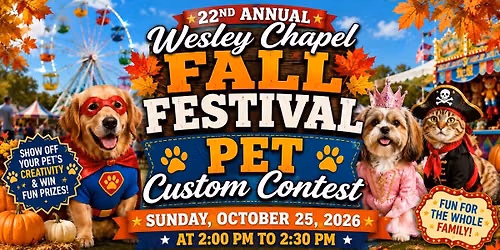 Pet Costume Contest