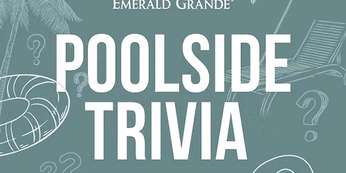 Poolside Trivia On The Pool Deck