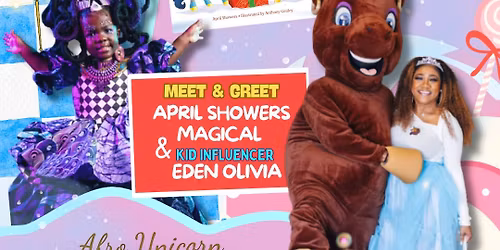 Afro Unicorn Magical Christmas Party