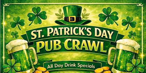 Official River North St.Patricks Day Pub Crawl