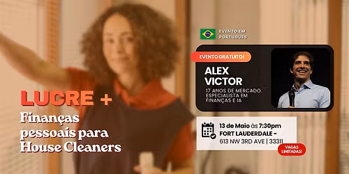 LUCRE MAIS: FINAN\u00c7AS PARA CLEANERS