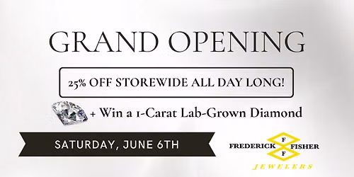 Frederick Fisher Jewelers Grand Opening