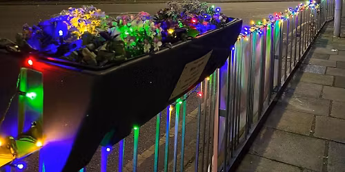 Moreton in Bloom Christmas lights 