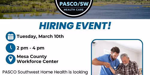 PASCO Southwest Hiring Event