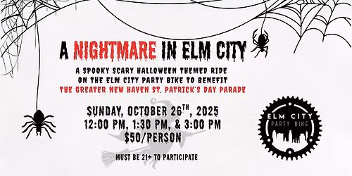 A Nightmare in Elm City: A Ride on the Elm City Party Bike