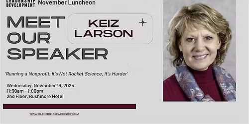 November BHLD Luncheon | Keiz Larson