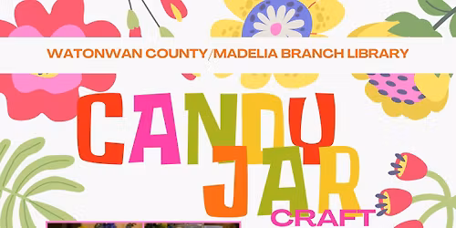 DIY Spring Candy Jar for Adults