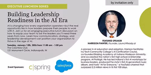 Executive Lunch Series:  Building Leadership Readiness in the AI Era