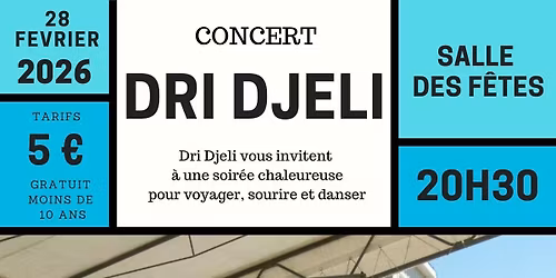 Concert \u2013 Dri Djeli \u00e0 Ambleteuse