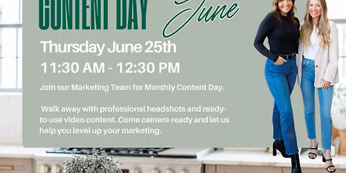 Content Day with Mikaela & Molly