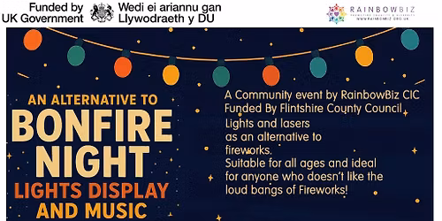 An Alternative To Bonfire Night - Lights and Music Display 