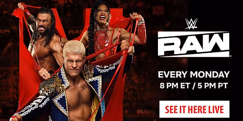 WWE Monday Night RAW Viewing at Mohegan Sun FanDuel Sportsbook