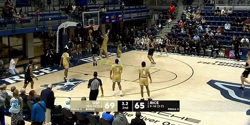 South Florida Bulls at Rice Owls Mens Basketball at Tudor Fieldhouse