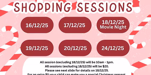 Christmas Shopping Sessions