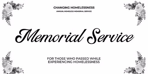 2025 Homeless Memorial Service
